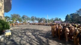 Apel gabungan ASN Pemprov Malut.