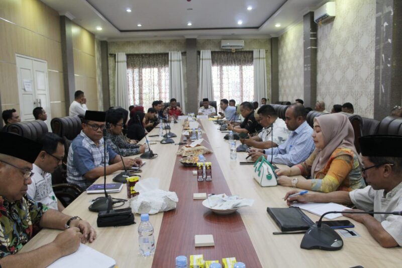 Exit meeting Pj Gubernur dan pimpinan OPD bersama dengan BPK.