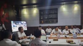 Penandatanganan pakta integritas e-purchasing antara BPBJ dengan lima Organisasi Perangkat Daerah (OPD).