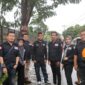Tim BPBJ Pemprov Malut saat tiba di lokasi bencana banjir bandang di Kelurahan Rua.