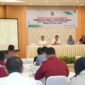 Suasana FGD penerapan norma 100 di perusahaan oleh Disnakertrans. 
