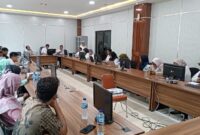 Rapat bersama dengan Bappeda Malut dan Halmahera Selatan.