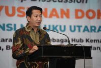 Kepala Bappeda Maluku Utara, Dr. Muhammad Sarmin S. Adam.