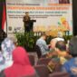 Kepala Bappeda Malut memberikan sambutan FGD di Bela Hotel, Ternate, pada Kamis (8/8/20246).