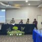Kepala Bappeda Malut, Muhammad Sarmin S Adam, saat menyampaikan materi dalam kegiatan Capacity Building Pengembangan SDGs Center Regional Maluku.