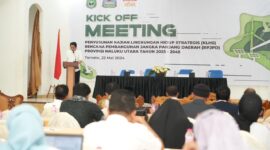 Kegiatan Kick Off Meeting Penyusunan KLHS Bappeda Malut.