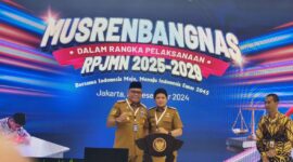Pj Gubernur Malut menghadiri musrembangnas di Jakarta. 