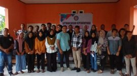 Kegiatan LDK oleh Karang Taruna Desa Oba Kota Tidore Kepulauan.
