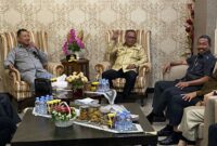 Pj Gubernur bertemu dengan pimpinan DPRD Malut.