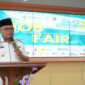 Pj Gubernur saat membuka job fair.