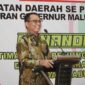 Pj Sekprov Malut pada rakor pendapatan.