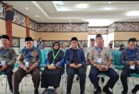 Pj Sekprov Malut saat menghadiri acara MTQ Korpri.