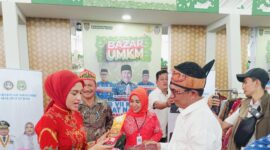 Pj Sekprov kunjungi stand UKM Maluku Utara