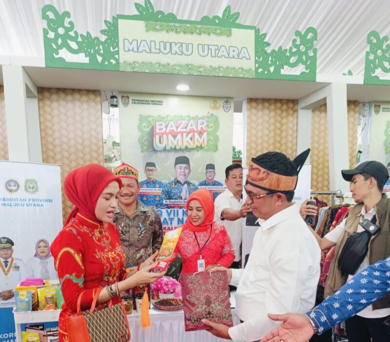 Pj Sekprov kunjungi stand UKM Maluku Utara
