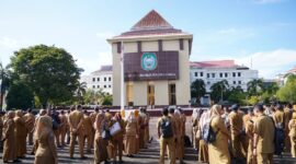 Apel bersama di awal tahun 2025.