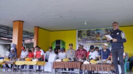 Wawali Tidore Kepulauan saat membuka kegiatan Ampera Cup V. 