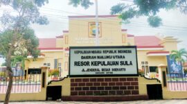 Mako Polres Kepulauan Sula. 