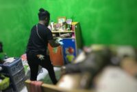 Penemuan mayat di Graha Acacia I Sofifi. 