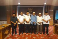 Baznas Malut usai melakukan sosialisasi di lingkup Pemprov Malut. 