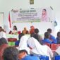 Astri Tiarasari Yasin saat melakukan kegiatan reses di SMK N 1 Halmahera Tengah. 