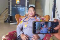 Kapolres Kepulauan Sula, AKBP Kodrat Muh Hartanto. 