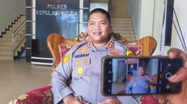 Kapolres Kepulauan Sula, AKBP Kodrat Muh Hartanto. 