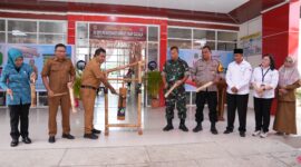 Pemprov Malut Launching program pemeriksaan kesehatan gratis yang merupakan program asta cita Presiden Prabowo-Gibran yang bertempat di Puskesmas Galala. 