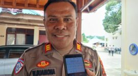 Kasat Lantas Polres Sula, AKP Walid Buamona. 