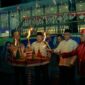 Wakil Gubernur Malut, Sarbin Sehe saat membakar Obor Ela-Ela. 