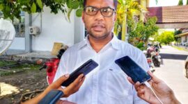 Ketua Barikade Kota Tidore Kepulauan, Muhlis Malagapi. 