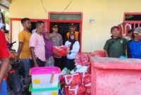 Pemda Sula salurkan bantuan ke korban banjir ROB. 