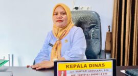 Kepala Dinas Kesehatan Suryati Abdullah. 