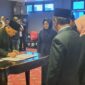Prosesi pelantikan JPTP di lingkup Provinsi Maluku Utara. 