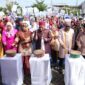 Wagub Malut Sarbin Sehe dalam kegiatan upacara peringatan Hardiknas tahun 2025.