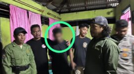 Pelaku penganiayaan anak berhasil diringkus anggota resmob Polres Sula. 
