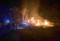 Api hanguskan rumah Warga di Desa Waitulia
