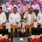 Pemukulan tifa yang dilakukan oleh Menteri Koperasi dan UKM Budi Ari Setiadi, Wakil Menteri Desa dan Pembangunan Daerah Tertinggal (PDT) Ahmad Riza Patria, Gubernur Maluku Utara Sherly Laos, Wakil Gubernur Sarbin Sehe dalam rangka pembukaan kegiatan. 