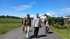 Brigjen TNI Muhammad Ali saat melakukan kunjungan kerja ke Sula. 