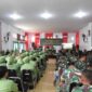 Dandim 1510/Sula, Letkol Inf Efran Tri Hernowo lakukan pertemuan dengan prajurit TNI dan Persit. 