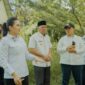 Gubernur Maluku Utara Sherly Laos melakukan kunjungan ke Kampus IV Unkhair di Halmahera Barat. 