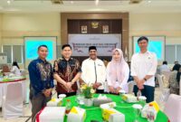 Inspektur Kepulauan Sula, Kamarudin Mahdi menghadiri kegiatan di Kantor BPK Provinsi Maluku Utara. 