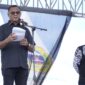 Wali Kota Tidore Kepulauan, Muhammad Sinen saat memberikan sambutan pada kegiatan kunjungan Dubes Spanyol. 