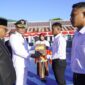 Wali Kota Tidore Kepulauan Muhammad Sinen memberikan remisi kepada tahanan dk rutan Soasio. 