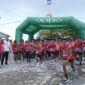 Lomba lari di Tidore dalam rangka meriahkan HUT ke 80 Republik Indonesia. 