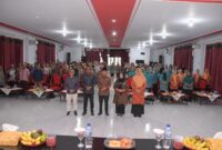 Kegiatan gerakan cegah stunting di Kota Tidore Kepulauan.