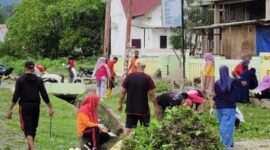 Pemkab Sula giat pembersihan untuk mendapatkan adipura. 