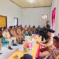 Acara sertijab Camat Mangoli Utara. 