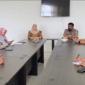 Kadis Perkim Malut melakukan rapat bersama dengan Kanwil ATR/BPN Malut.