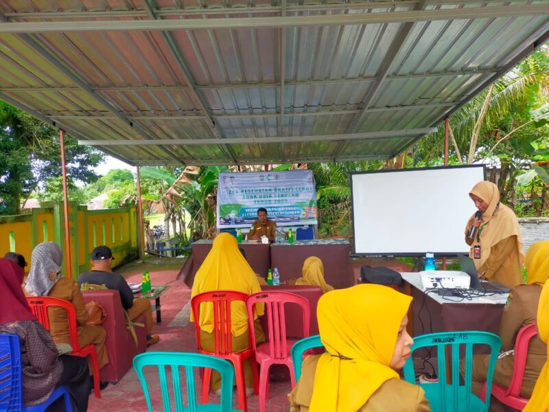 UPTD Puskesmas Waiboga menggelar rapat bersama para guru tingkat SD, SMP/MTs, SMA/MA, dan SMK se-Kecamatan Sulabesi Tengah.