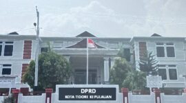 Kantor DPRD Kota Tidore Kepulauan. 